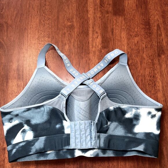 Under Armour Women's UA Infinity High Printed Sports Bra Plus Sz 1X High-Support - Picture 4 of 10